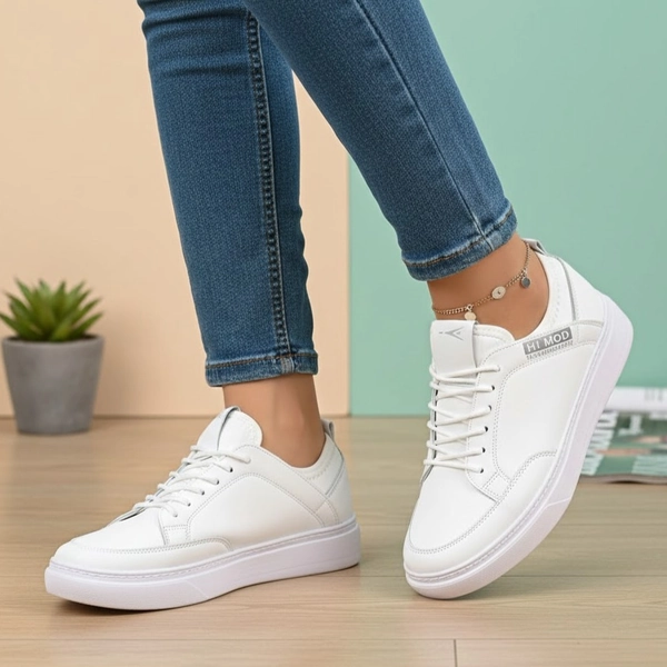 کفش ونس بند کشی چرمی های مد هوگو دوردوخت